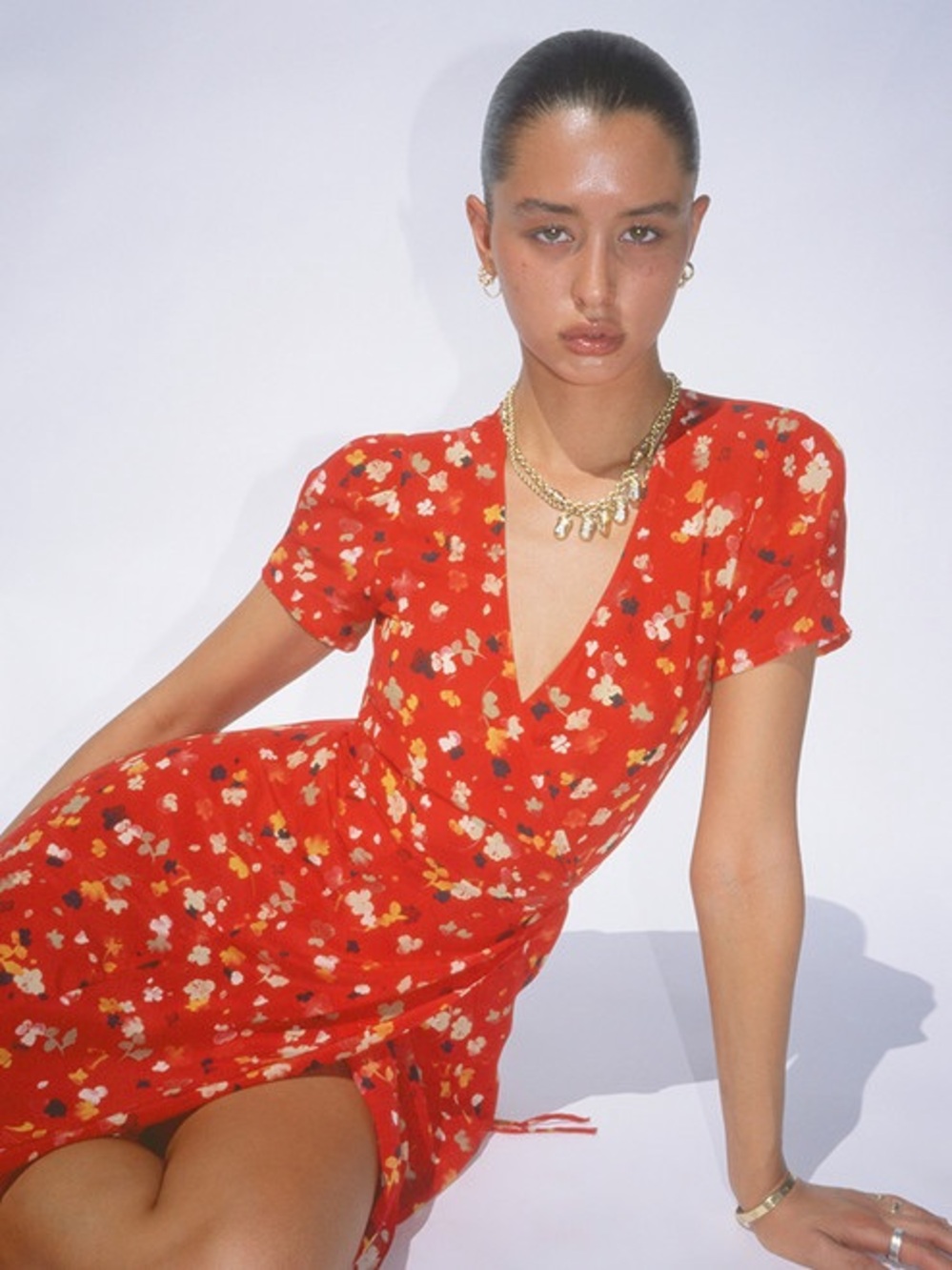 Realisation Par the Teale dress in Rouge Fleur